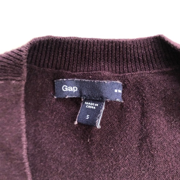 GAP Purple Button-Up Cardigan - Picture 5 of 11